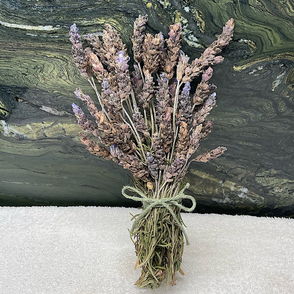 Dried Lavender Bouquet Jar Gift Organic Hand Crafted New - Picture 9 of 12
